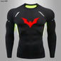 Unisex Athletic Compression Shirt | Breathable Lycra Base Layer, Anti-Sweat Performance Top