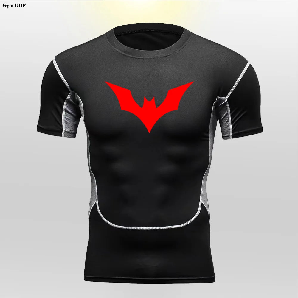 Unisex Athletic Compression Shirt | Breathable Lycra Base Layer, Anti-Sweat Performance Top