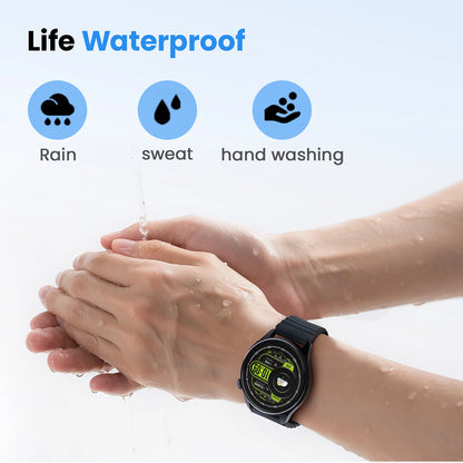 HAYLOU Watch 4S GPS Smartwatch - 1.43" AMOLED Display, 5-Satellite GPS, Bluetooth Calling, 18-Day Battery Life