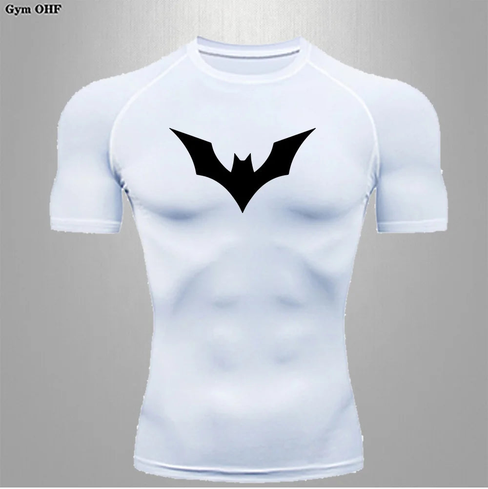 Unisex Athletic Compression Shirt | Breathable Lycra Base Layer, Anti-Sweat Performance Top
