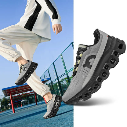 Premium Casual Men's Shoes | Easy-Fit Strap, Breathable Microfiber & Rubber Sole