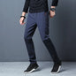 Smart Casual Men's Trousers | Straight Cut, Elastic Comfort & Breathable Weave