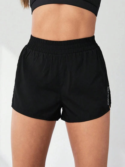 Women's High-Waist Stretch Shorts | Premium Terylene Blend, Functional Pockets & Slim Fit